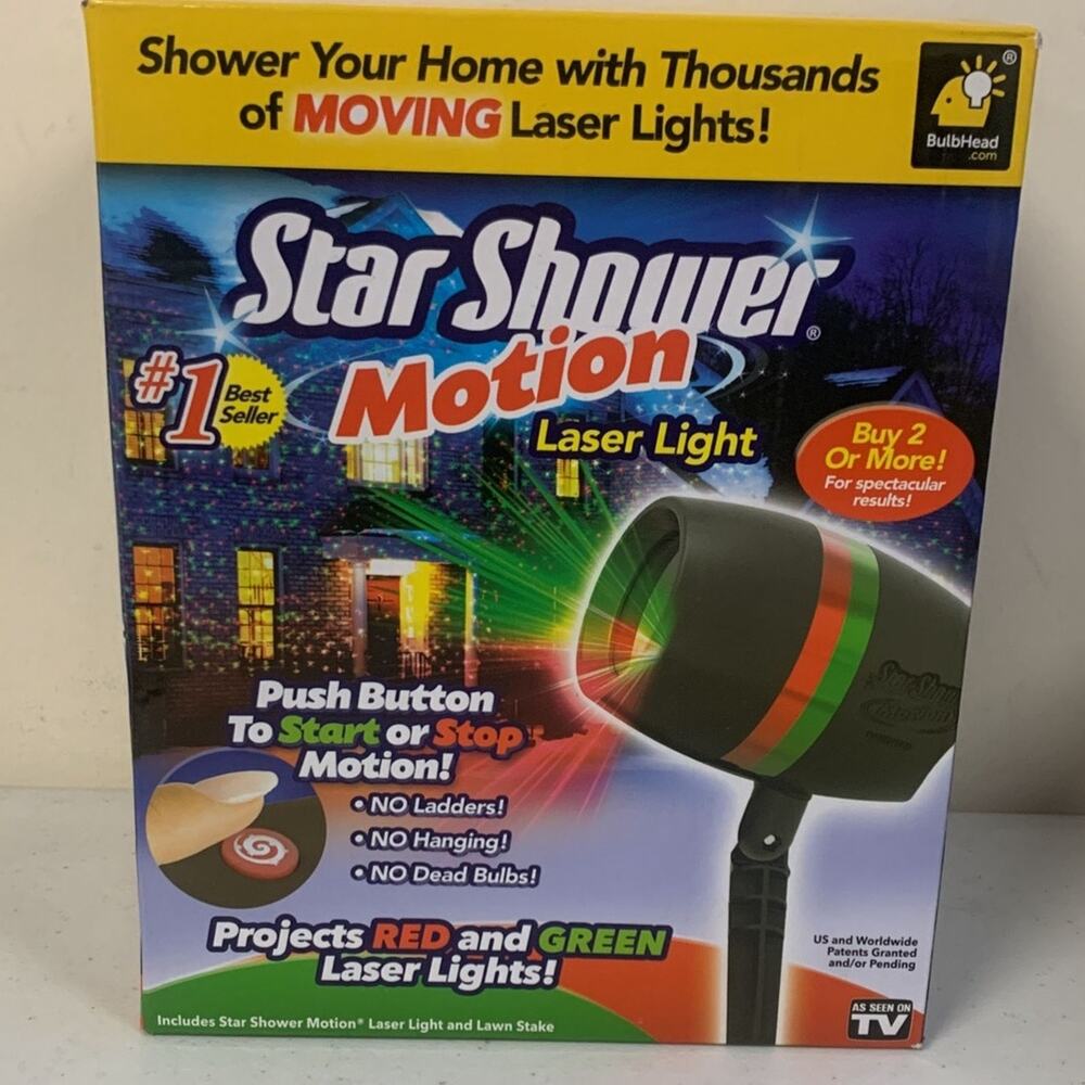 Star Shower Motion Laser Light Indoor Outdoor for Hassle-Free Holiday De…